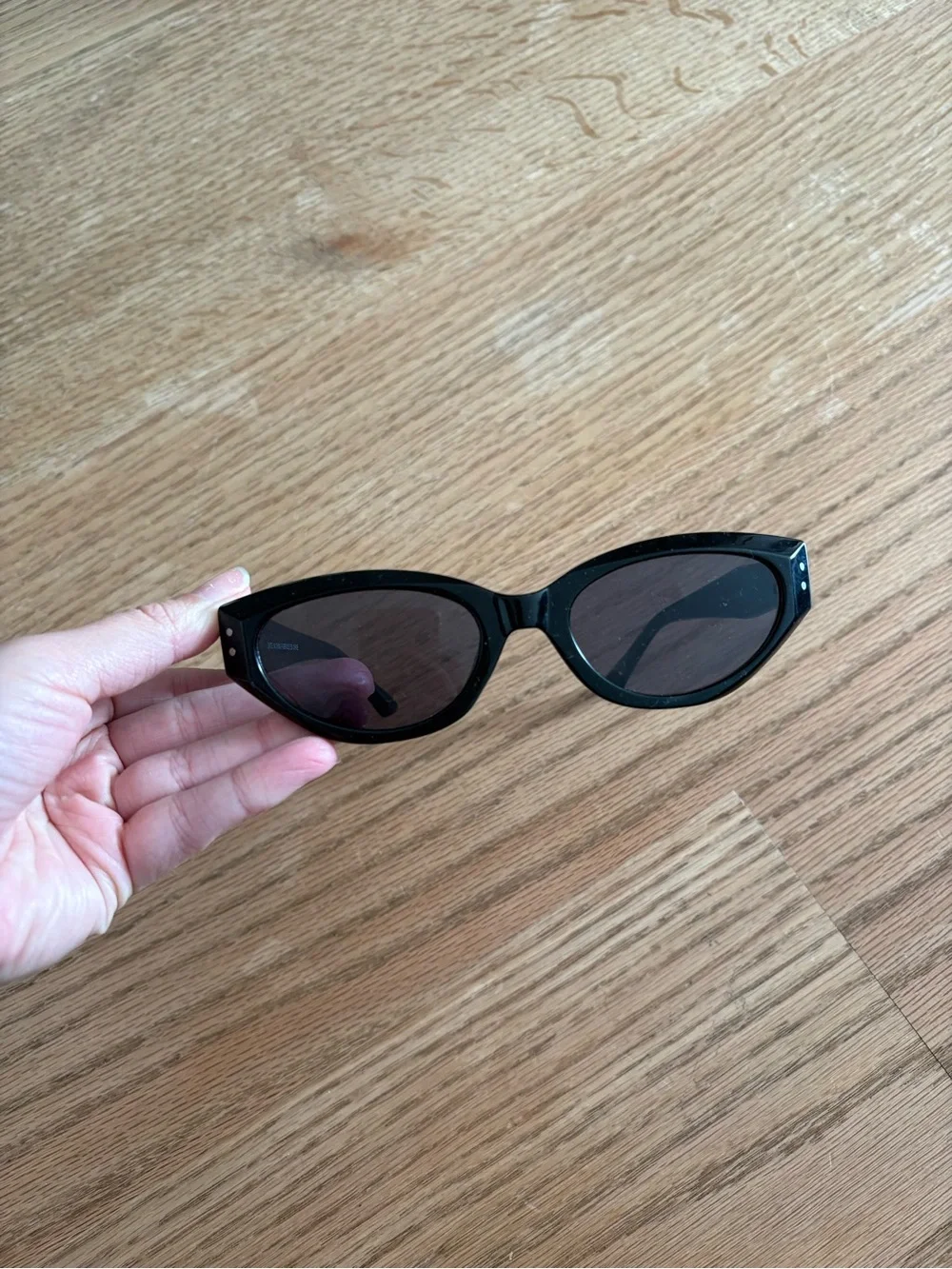 Black Cat-Eye Sunglasses